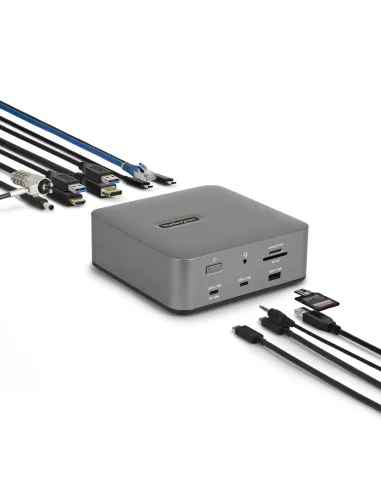 StarTech.com Docking Station Universal Thunderbolt 5 - 4K 144Hz 8K 60Hz - 120Gbps de Pico de Ancho de Banda - Carga PD 140W