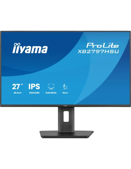 iiyama ProLite XB2797HSU-B1 pantalla para PC 68,6 cm (27") 1920 x 1080 Pixeles Full HD LED Negro
