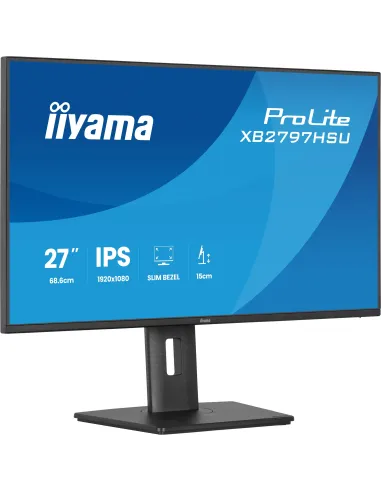 iiyama ProLite XB2797HSU-B1 pantalla para PC 68,6 cm (27") 1920 x 1080 Pixeles Full HD LED Negro