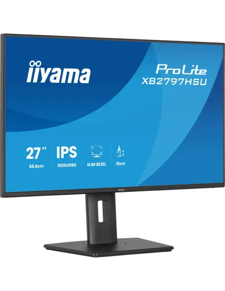 iiyama ProLite XB2797HSU-B1 pantalla para PC 68,6 cm (27") 1920 x 1080 Pixeles Full HD LED Negro