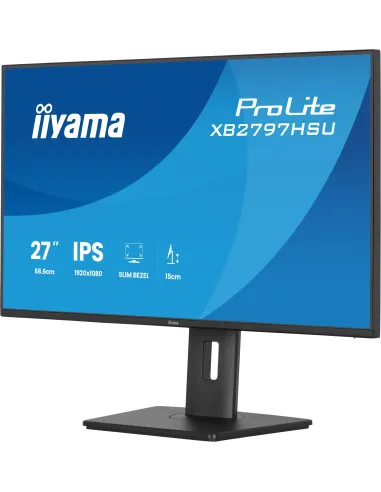 iiyama ProLite XB2797HSU-B1 pantalla para PC 68,6 cm (27") 1920 x 1080 Pixeles Full HD LED Negro