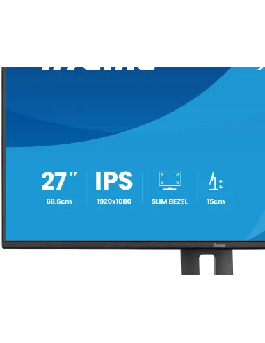 iiyama ProLite XB2797HSU-B1 pantalla para PC 68,6 cm (27") 1920 x 1080 Pixeles Full HD LED Negro