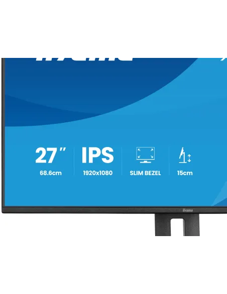 iiyama ProLite XB2797HSU-B1 pantalla para PC 68,6 cm (27") 1920 x 1080 Pixeles Full HD LED Negro