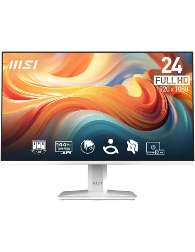 MSI Pro MP243W E14 pantalla para PC 60,5 cm (23.8") 1920 x 1080 Pixeles Full HD LCD Blanco