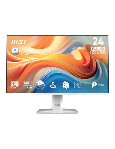 MSI Pro MP243W E14 pantalla para PC 60,5 cm (23.8") 1920 x 1080 Pixeles Full HD LCD Blanco