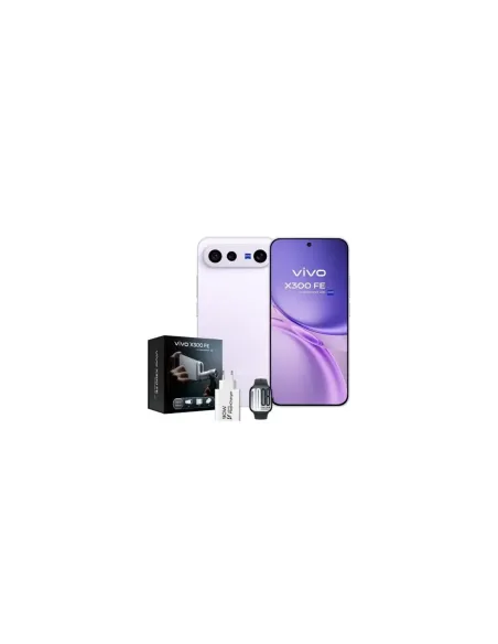 Smartphone Vivo X300 FE 12GB/ 512GB/ 6.31"/ 5G/ Púrpura/ Incluye Extensor Teleobjetivo + Vivo Watch GT2