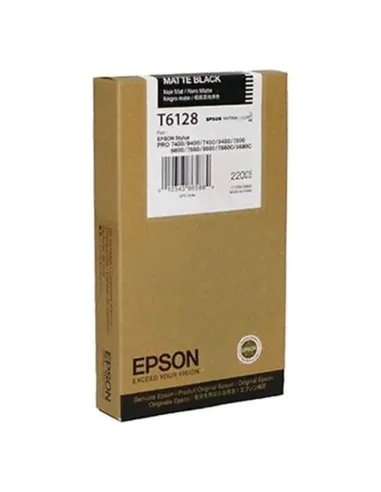 Epson Cartucho T612800 negro mate