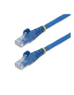 Cable de red startech latiguillo rj45 lszh u - utp cat6 3m azul
