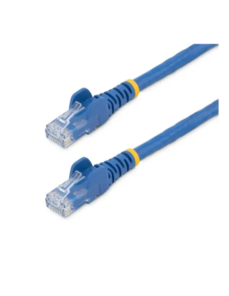 Cable de red startech latiguillo rj45 utp cat6 5m azul
