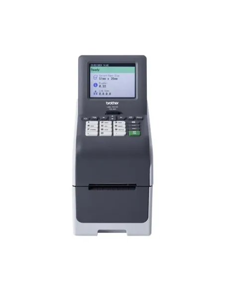 Impresora de etiquetas y tickets brother td - 2350dsa203 termica directa -  usb tipo c -  red -  wifi -  bluetooth