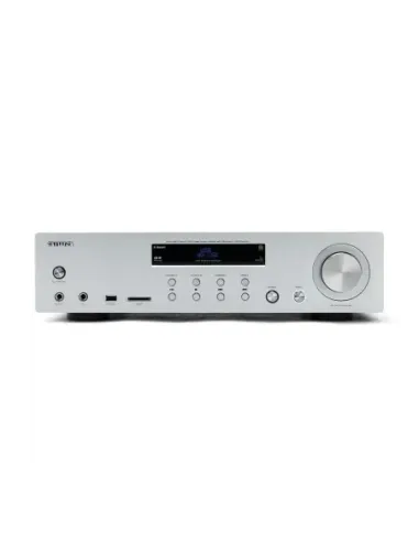 Amplificador estereo aiwa amu - 120bt 120w silver