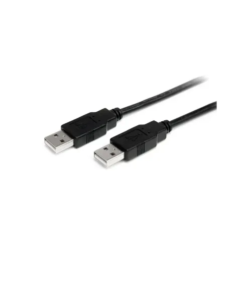 Cable usb tipo a startehc 1m -  macho - macho -  negro