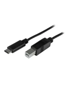 Cable usb tipo c a usb tipo b startech 1m -  macho - macho -  negro