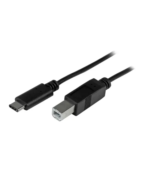 Cable usb tipo c a usb tipo b startech 1m -  macho - macho -  negro