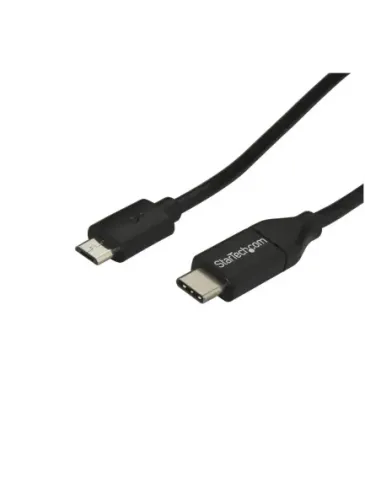 Cable usb tipo c a micro usb tipo b startech 1m -  macho - macho -  negro