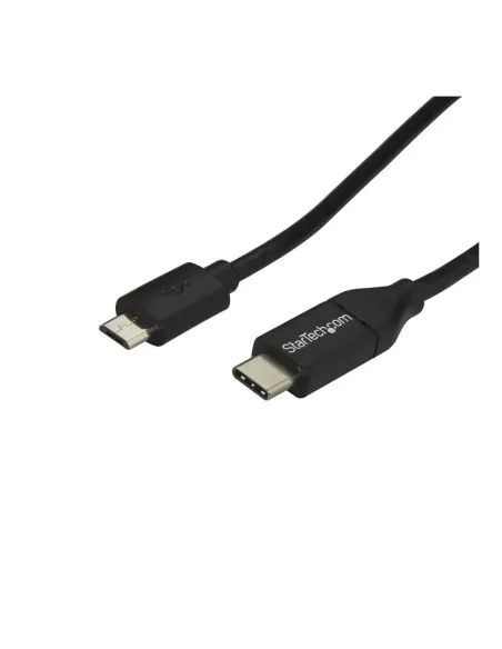 Cable usb tipo c a micro usb tipo b startech 1m -  macho - macho -  negro