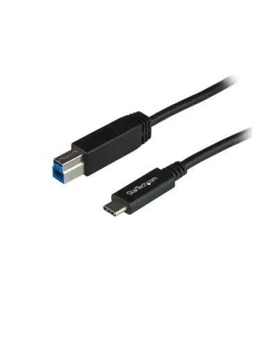 Cable usb tipo c a usb tipo b startech 1m -  macho - macho -  negro
