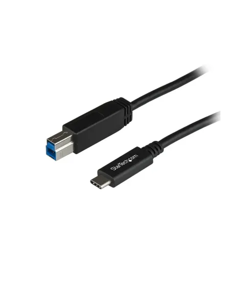Cable usb tipo c a usb tipo b startech 1m -  macho - macho -  negro