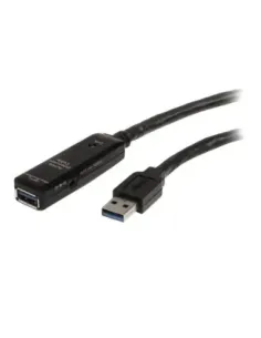 Cable usb tipo a startech 10m -  macho - hembra -  negro