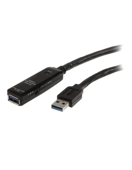 Cable usb tipo a startech 10m -  macho - hembra -  negro