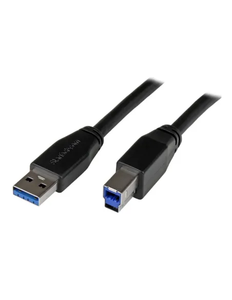 Cable usb tipo a a usb tipo b startech 10m -  macho - macho -  negro