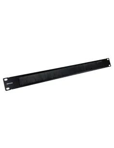 Phasak guia de cable con cepillo para rack 19pulgadas