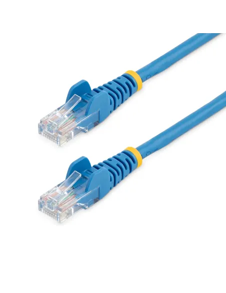 StarTech.com 45PAT5MBL cable de red Azul 5 m Cat5e U UTP (UTP)