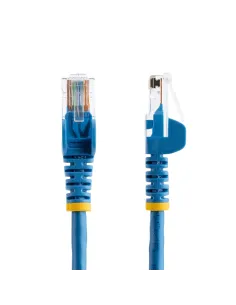 StarTech.com 45PAT5MBL cable de red Azul 5 m Cat5e U UTP (UTP) 2
