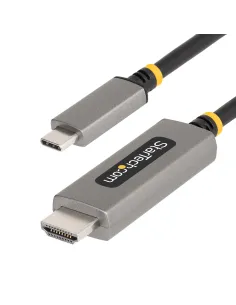 StarTech.com Cable Adaptador de 1m USB-C a HDMI - 8K 60Hz - 4K 144Hz - HDR10 - Cable Conversor de Vídeo USB tipo C a HDMI 2.1 -