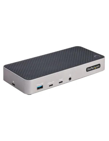 StarTech.com Docking Station USB-C para 3 Monitores - Dock USB Tipo C Triple HDMI DP de 4K - Hub Ladrón 5x USB - GbE - PD 100W