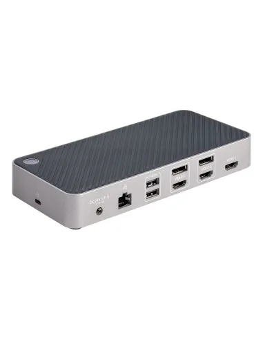 StarTech.com Docking Station USB-C para 3 Monitores - Dock USB Tipo C Triple HDMI DP de 4K - Hub Ladrón 5x USB - GbE - PD 100W