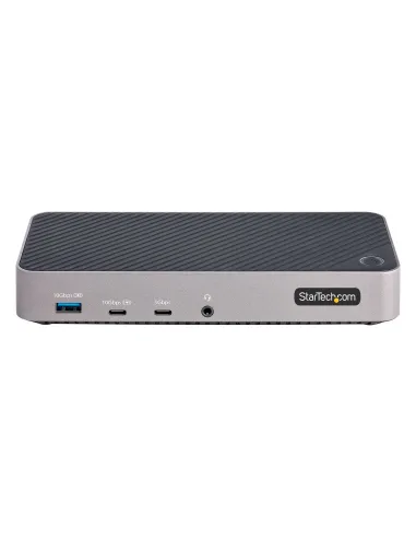 StarTech.com Docking Station USB-C para 3 Monitores - Dock USB Tipo C Triple HDMI DP de 4K - Hub Ladrón 5x USB - GbE - PD 100W