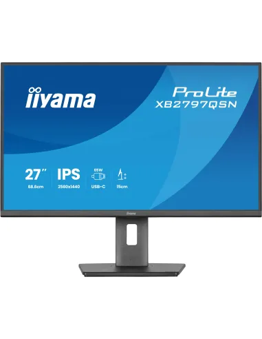 iiyama ProLite XB2797QSN-B1 pantalla para PC 68,6 cm (27") 2560 x 1440 Pixeles Quad HD LCD Negro