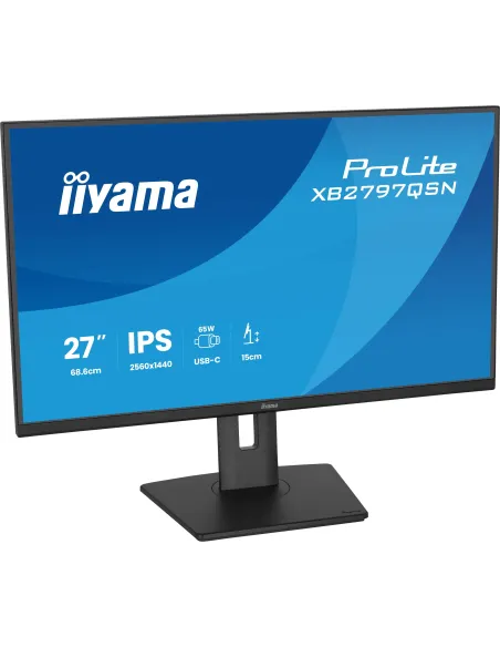 iiyama ProLite XB2797QSN-B1 pantalla para PC 68,6 cm (27") 2560 x 1440 Pixeles Quad HD LCD Negro