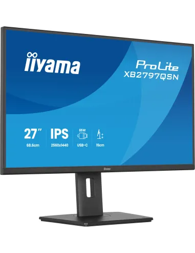 iiyama ProLite XB2797QSN-B1 pantalla para PC 68,6 cm (27") 2560 x 1440 Pixeles Quad HD LCD Negro