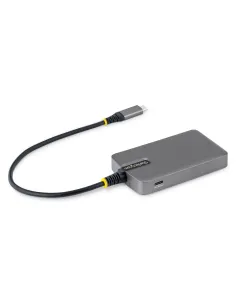 StarTech.com Hub USB-C de 4 Puertos USB-A - Ladrón USB USB Tipo C a USB-A - Concentrador USB 3.0 Portátil de 5Gb - Alimentado 2