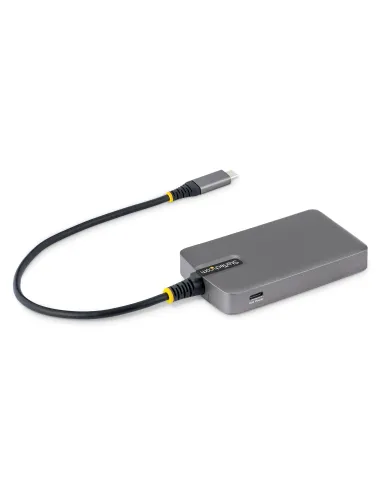 StarTech.com Hub USB-C de 4 Puertos USB-A - Ladrón USB USB Tipo C a USB-A - Concentrador USB 3.0 Portátil de 5Gb - Alimentado