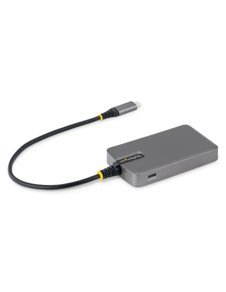 StarTech.com Hub USB-C de 4 Puertos USB-A - Ladrón USB USB Tipo C a USB-A - Concentrador USB 3.0 Portátil de 5Gb - Alimentado