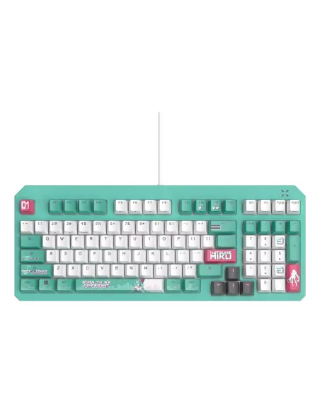 ASUS TUF Gaming K3 Gen II Hatsune Miku Edition teclado Juego USB Multicolor