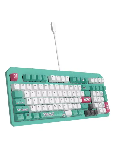 ASUS TUF Gaming K3 Gen II Hatsune Miku Edition teclado Juego USB Multicolor
