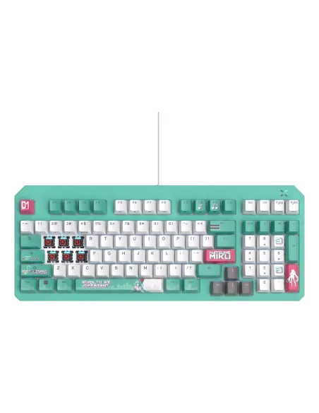 ASUS TUF Gaming K3 Gen II Hatsune Miku Edition teclado Juego USB Multicolor