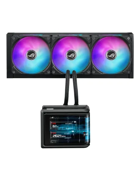 ASUS ROG Ryuo IV SLC 360 ARGB Procesador Sistema de refrigeración líquida todo en uno 12 cm Negro