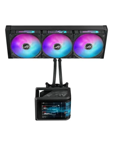 ASUS ROG Ryuo IV SLC 360 ARGB Procesador Sistema de refrigeración líquida todo en uno 12 cm Negro