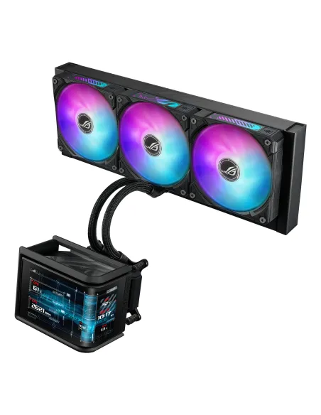 ASUS ROG Ryuo IV SLC 360 ARGB Procesador Sistema de refrigeración líquida todo en uno 12 cm Negro