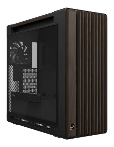 ASUS ProArt PA602 Wood Edition Modern Black - Tempered Glass Panel Midi Tower Negro, Madera