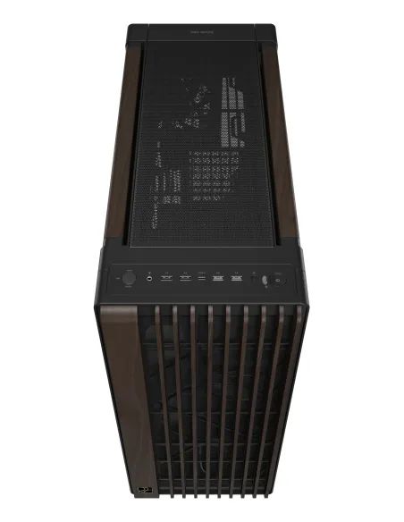 ASUS ProArt PA602 Wood Edition Modern Black - Tempered Glass Panel Midi Tower Negro, Madera