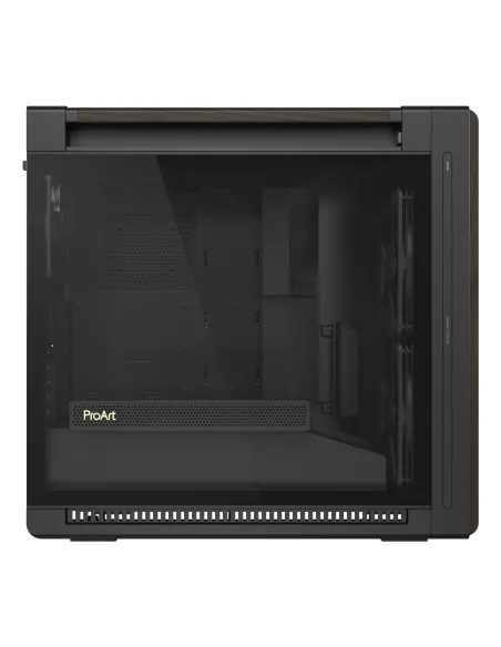 ASUS ProArt PA602 Wood Edition Modern Black - Tempered Glass Panel Midi Tower Negro, Madera