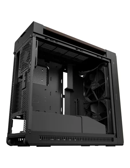 ASUS ProArt PA602 Wood Edition Modern Black - Tempered Glass Panel Midi Tower Negro, Madera