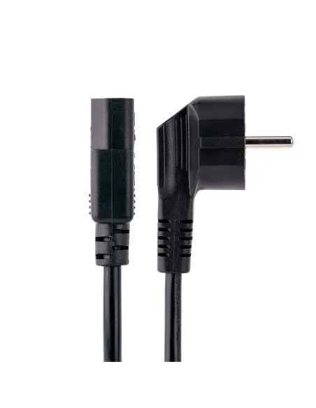 StarTech.com Cable de 3m (10 pies) de Alimentación para Ordenador, 18AWG, UE Schuko a C13, 250V 10A, Cable de Corriente, Cable