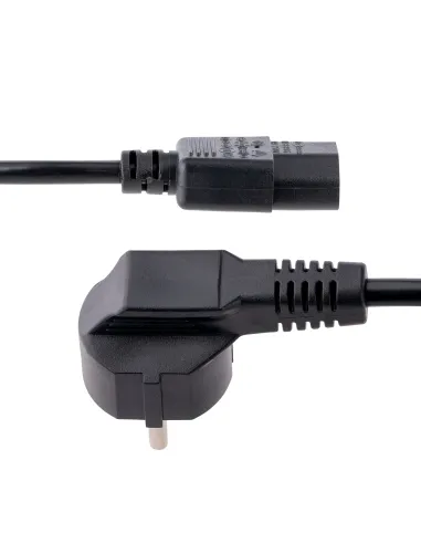 StarTech.com Cable de 3m (10 pies) de Alimentación para Ordenador, 18AWG, UE Schuko a C13, 250V 10A, Cable de Corriente, Cable